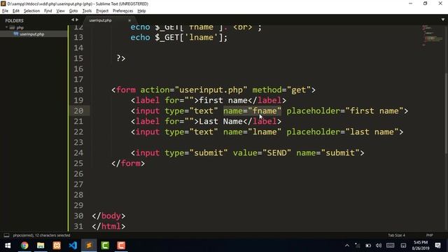 User Input in PHP using GET, POST, REQUEST in Urdu/Hindi смотреть онлайн