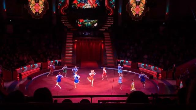 Показательное «Русский танец» СШОР 74 по художественной гимнастике.День гимнастики 29 октября 2017.