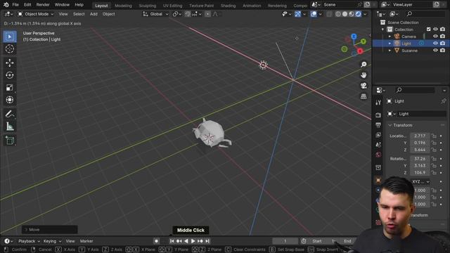 Blender Gugu - Blender Tutorial for Complete Beginners - Part 1 смотреть онлайн