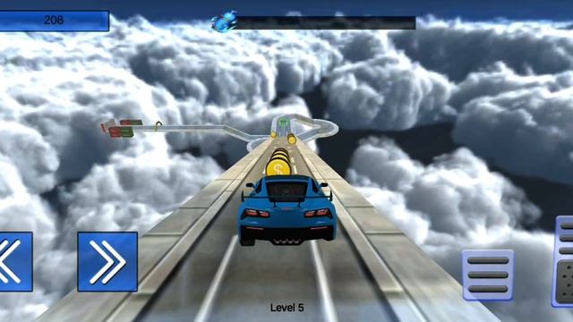 Extreme Master Car Stunt Racing - Muscle Car Mega Ramp Driving Simulator - Android GamePlay смотреть онлайн