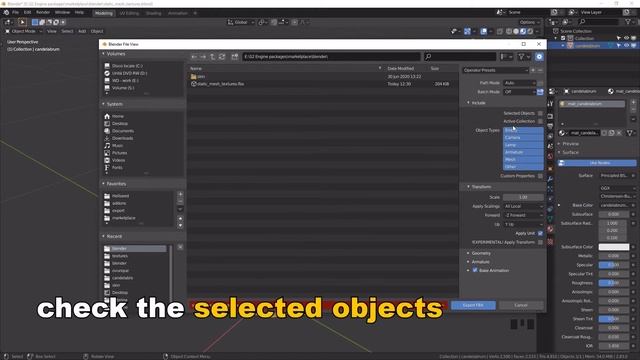 Exporting a static model from Blender to S2 with textures смотреть онлайн