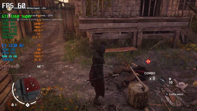 Assassin's Creed Syndicate / Xeon e3 1230v2 / gtx 1660 Super / Gameplay смотреть онлайн