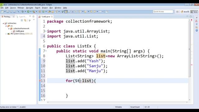 List Interface in Java | What is list in Java with example | Java List Interface смотреть онлайн