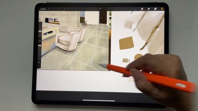 My Favorite Free Procreate Brushes for Interior Design Projects смотреть онлайн