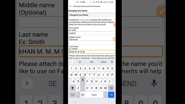 how to send facebook id on update name 2023 || how to send facebook account to update name смотреть онлайн