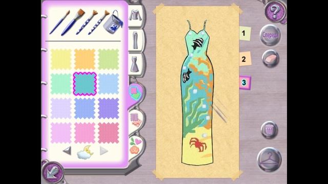 Играю в Барби показ мод 1/Designer plays barbie fashion show 1) Пижамкии смотреть онлайн