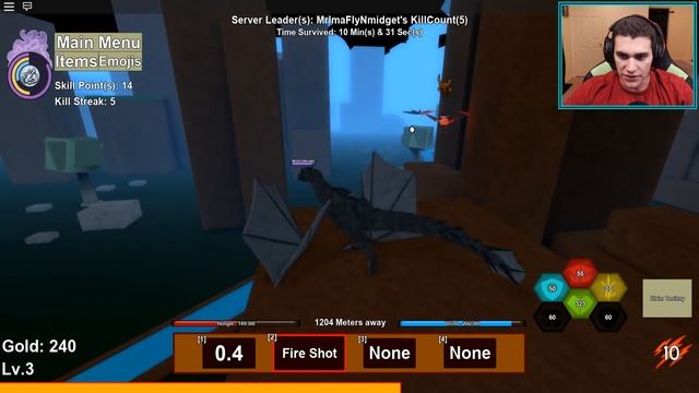 DRAGON SIMULATOR in ROBLOX смотреть онлайн