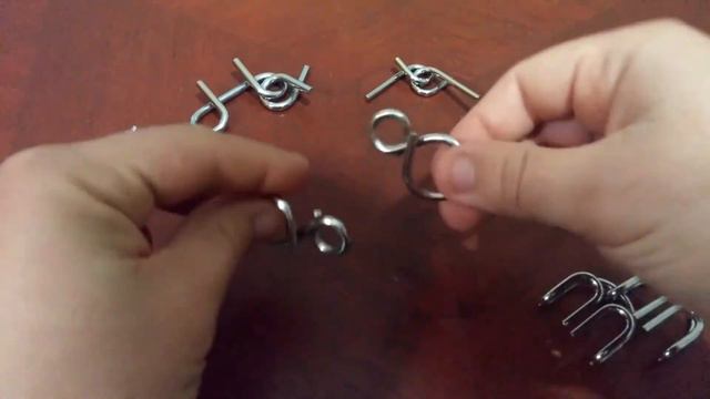 Trick Unlock Challenge Metal Puzzle