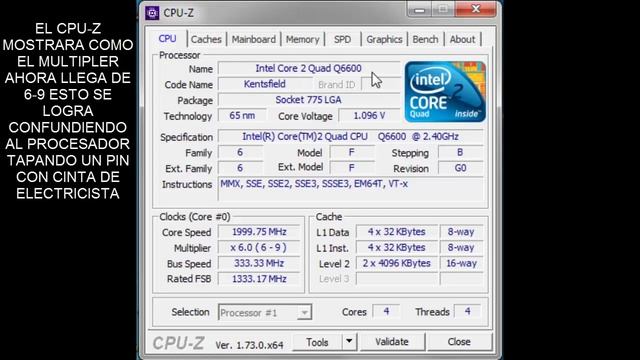 Q6600 intel overclock manual forzado смотреть онлайн