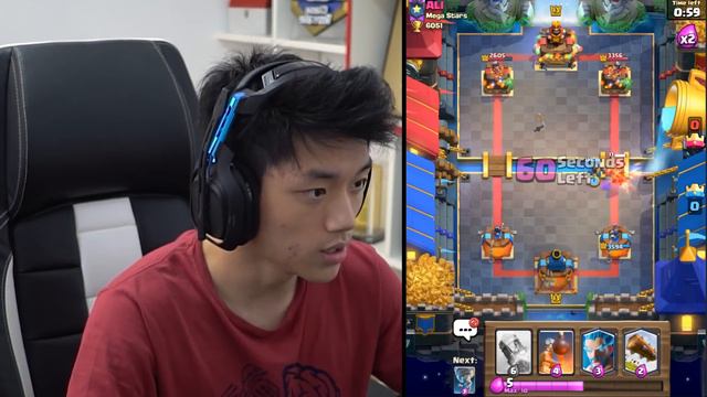 FOGUETE NA TORRE ATÉ GANHAR!! TORRE BOMBA DEFENDE TUDO - CLASH ROYALE смотреть онлайн