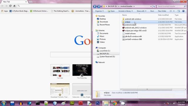 Eclipse and Android SDK Installation смотреть онлайн