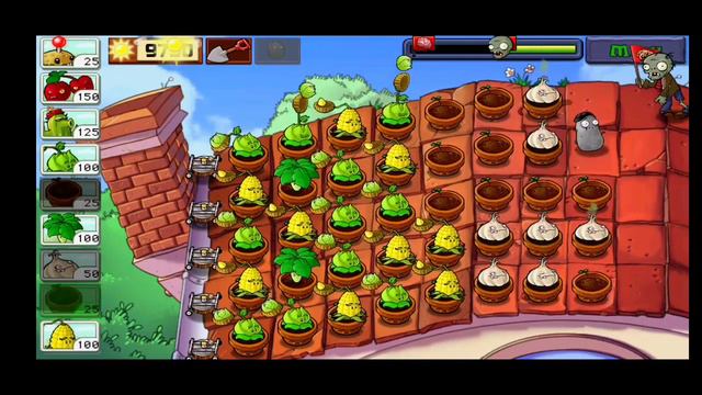 Kernel pult Cabbage pult Umbrella Leaf Flower Pot Garlic | Plans Vs Zombie смотреть онлайн