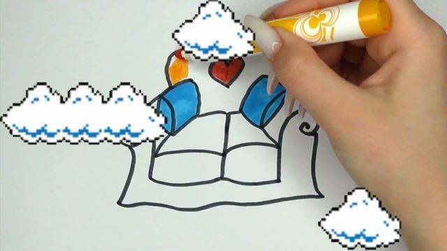 Как нарисовать диван / How to Draw Sofa For Children смотреть онлайн
