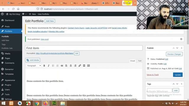 Add Portfolio Filter Gallery with Lightbox or popup Using Elementor Free смотреть онлайн