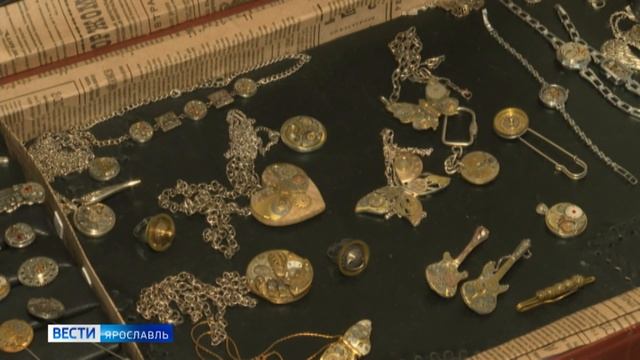 Ярославна Ольга Тувина занимается творчеством в технике стимпанк смотреть онлайн