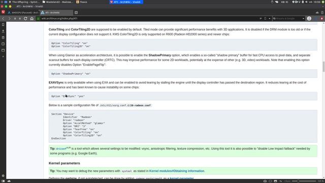 Свободный драйвер amdgpu для видеокарт Radeon. Linux. смотреть онлайн