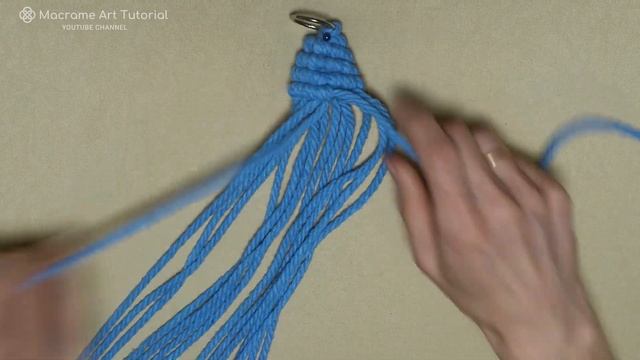 Macrame Octopus Keychain | Macrame Animals | Macrame Octopus Tutorial смотреть онлайн