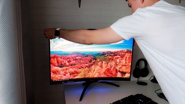 НОВОЕ МЕСТО ИГРОДЕНЬ! КРУТОЙ МОНИТОР AOC AGON AG322QC4! смотреть онлайн