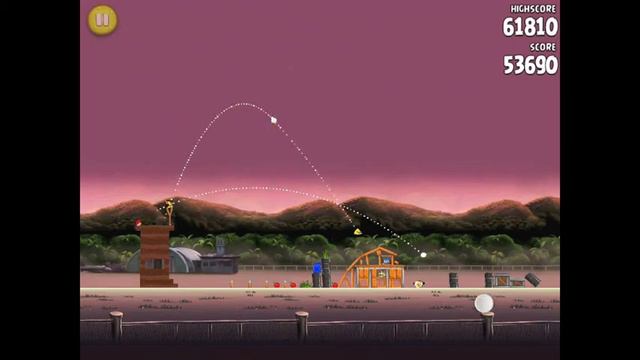 Angry Birds Rio Airfield Chase 9-12 80950 points 3 Stars Walkthrough gameplay смотреть онлайн