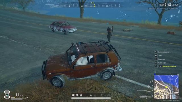 СТАЯ ЗОМБИ ПРИБЛИЖАЕТСЯ! ПРЯЧЬСЯ В СНЕГ! 100 ЗОМБИ ПРОТИВ 3 ЛЮДЕЙ! ВЫЖИВАНИЕ ЗИМОЙ В ZOMBIE PUBG