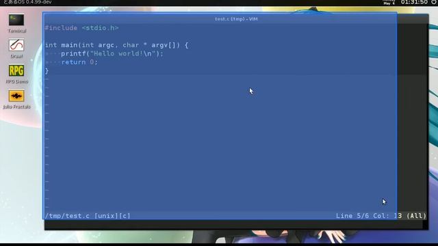 とあるOS 0.5.0 Demo смотреть онлайн