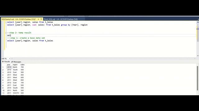 Pivot in SQL Server | How to create Pivot table in SQL by simple Query example, Where to used PIVO смотреть онлайн