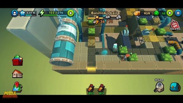 Puzzle Adventure : Part 4  Basilisk's Lair - Gameplay Walkthrough