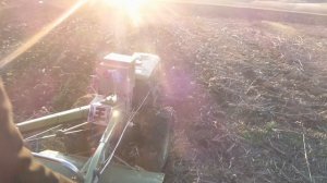 Правильная работа дизельным мотоблоком с активной фрезой! Тяжелый 12 л.с.