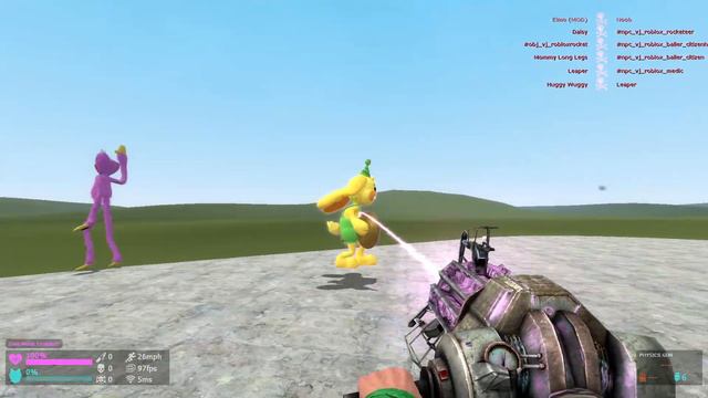 NEW POPPY PLAYTIME 3 DAISY THE FLOWER POPPY PLAYTIME CHAPTER 2 VS ROBLOX CHARACTERS in Garry's mod смотреть онлайн