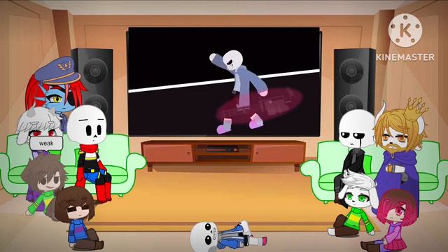 GLITCH!TALE REACT TO SUDDEN CHANGE SANS STICKNODE FIGHT смотреть онлайн