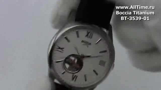Мужские наручные часы Boccia Titanium BT-3539-01 смотреть онлайн