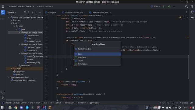 Random Programming - Minecraft Server Software from scratch (Part 1) (Java) / No Talking смотреть онлайн