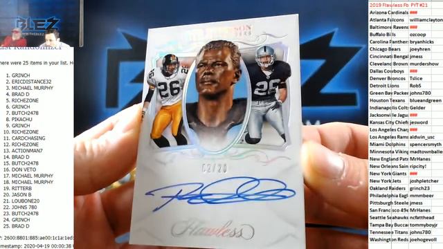 2020 Panini Flawless Football 1 Briefcase PYT #21 смотреть онлайн