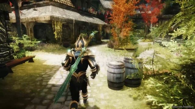 TES V - Skyrim: Guardian Plate Armor,T.A.V.E Solitude смотреть онлайн