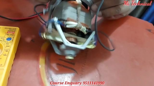 Mixer Machine Motor Step By Step || मिक्सर मशीन का मोटर смотреть онлайн