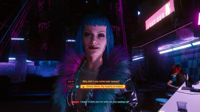 Cyberpunk 2077, Evelyn and Lizzie's Bar смотреть онлайн