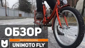 БЮДЖЕТНЫЙ складной электровелосипед _ Обзор UNIMOTO FLY