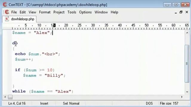 Php Tutorial 13 Do While Loop смотреть онлайн