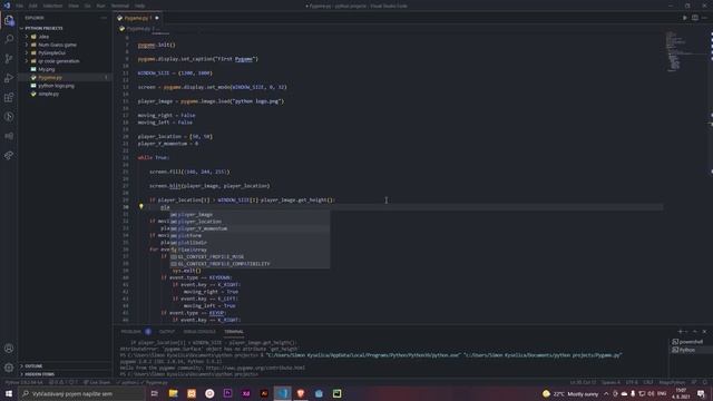 Gravity in PYTHON PYGAME || Pygame ep. 3 смотреть онлайн