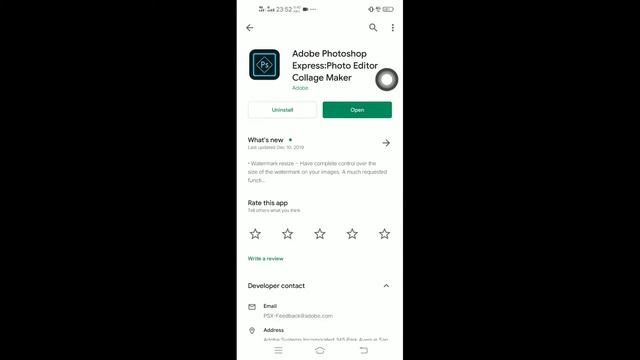 Adobe Photoshop Express Photo Editor Collage Maker смотреть онлайн