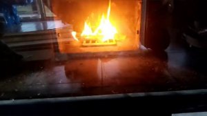 Чугунная банная Этна Etna печь.Выносная топка.Стеклянная дверка.Дымоход 120 мм.Приточный клапан 110