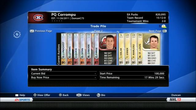 NHL 13 (PS3) - HUT - Trade Day EP #25 смотреть онлайн