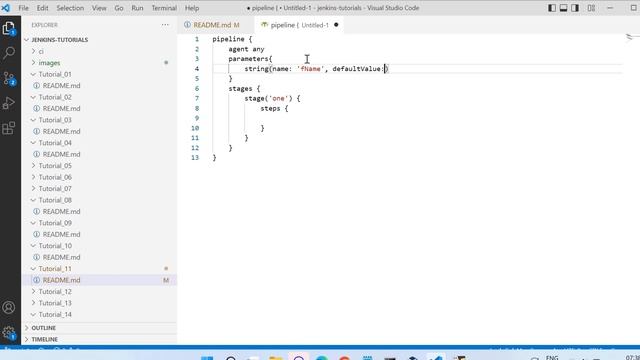 #15 Jenkins Pipelines | Parameters смотреть онлайн