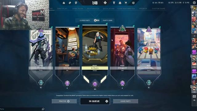 VALORANT LIVE INDIA | ROAD TO DIAMOND 3 | #valorant #mysticlive #facecam смотреть онлайн