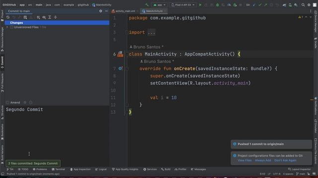 ANDROID com KOTLIN 2023 - #63 - Git, GitHub, GitHub Desktop смотреть онлайн