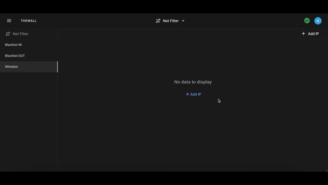Создание IP-адреса в белом списке (Whitelist) | TheWall Firewall