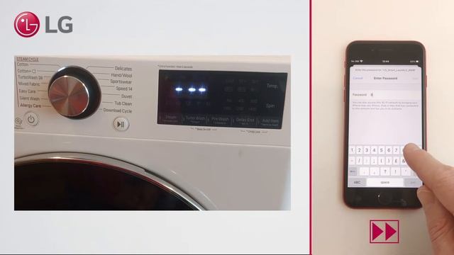 [LG ThinQ] Connect a Washer to LG ThinQ (on iPhones) смотреть онлайн