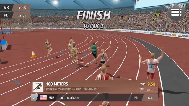 Athletics Mania: Track & Field Android/iOS Gameplay. Summer Sports Game смотреть онлайн