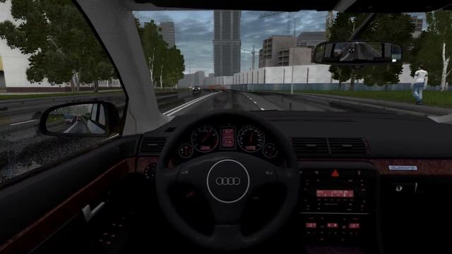 2004 Audi A4 Avant 1.8T/1.9TDI Quattro - City Car Driving [Steering Wheel Gameplay] смотреть онлайн