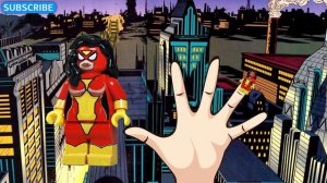 Finger Family SPIDERMAN Finger Family NURSERY RHYMES song